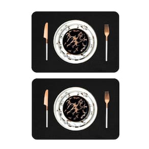 4 Jogos Americanos Mesa Jantar Impermeável + Porta Copos
