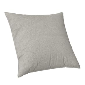 Capa De Almofada Decorativa 50X50Cm Suede Premium Luxo Areia