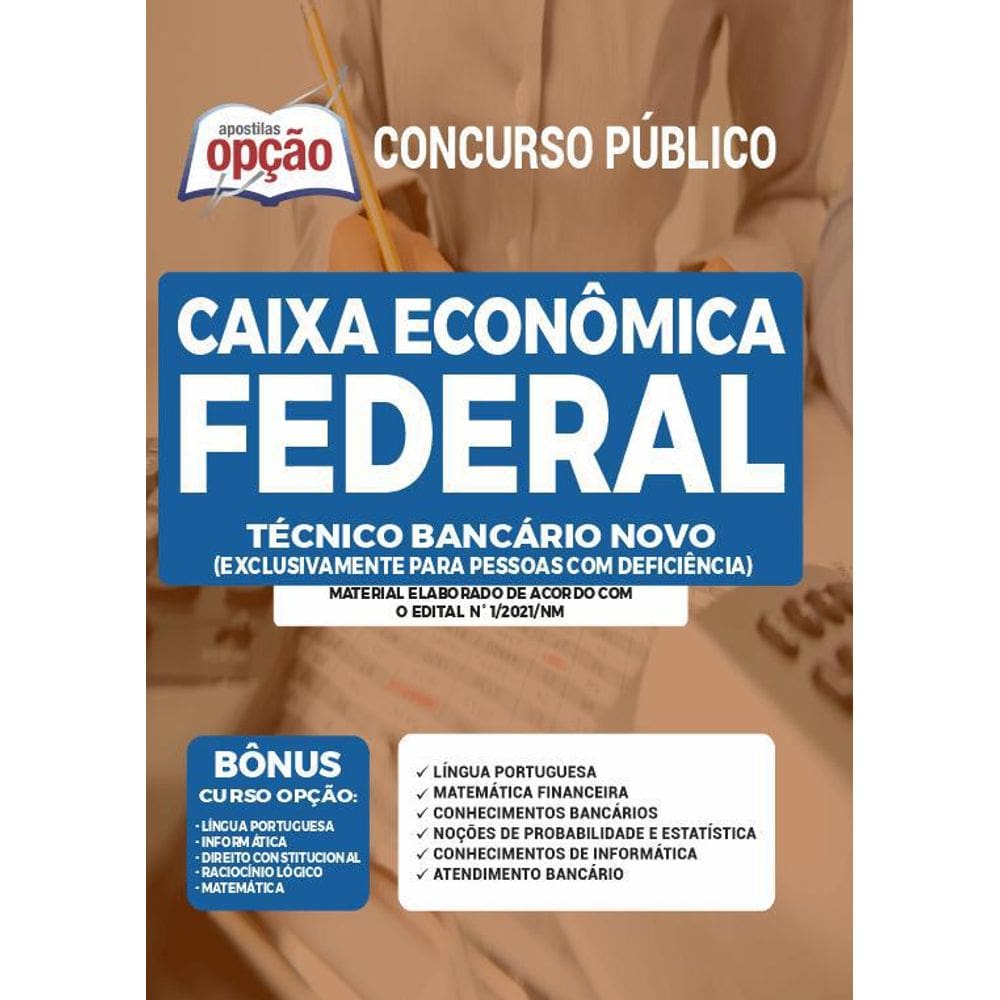 Apostila Caixa - Técnico Bancário