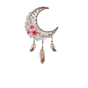 Adesivo Decorativo Filtro Dos Sonhos Apanhador De Sonho Lua