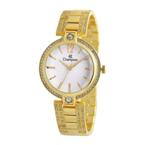 Relógio Champion Feminino Ref: Cf25045H Fashion Dourado