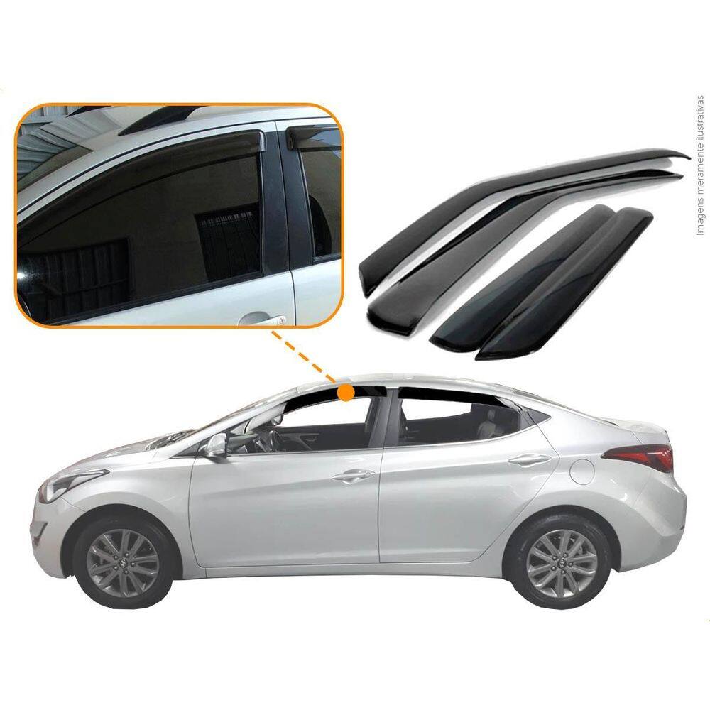 Calha De Chuva Ecoflex Elantra 2012