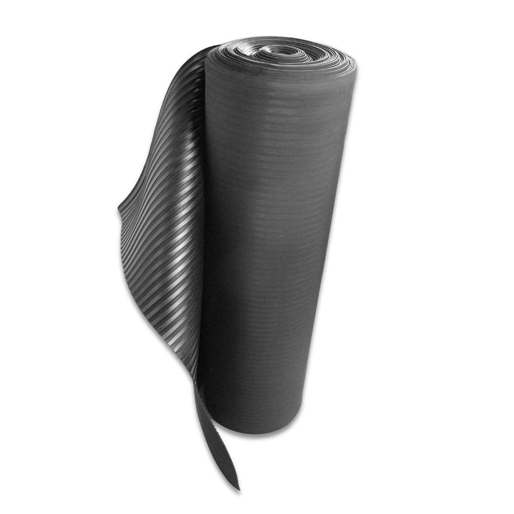Lençol Piso Borracha Antiderrapante Ripadão 3Mm 1,0M X 11M