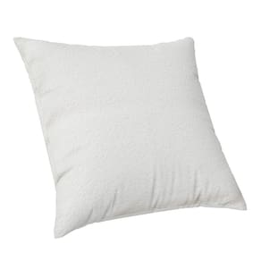 Capa De Almofada Decorativa 50X50Cm Suedepremium Luxo Branca