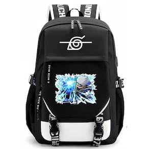 Mochila HUOYING Naruto Kakashi Battle Pattern em couro PU
