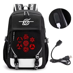Mochila Huoying Naruto Ninja Family Logo de grande capacidade