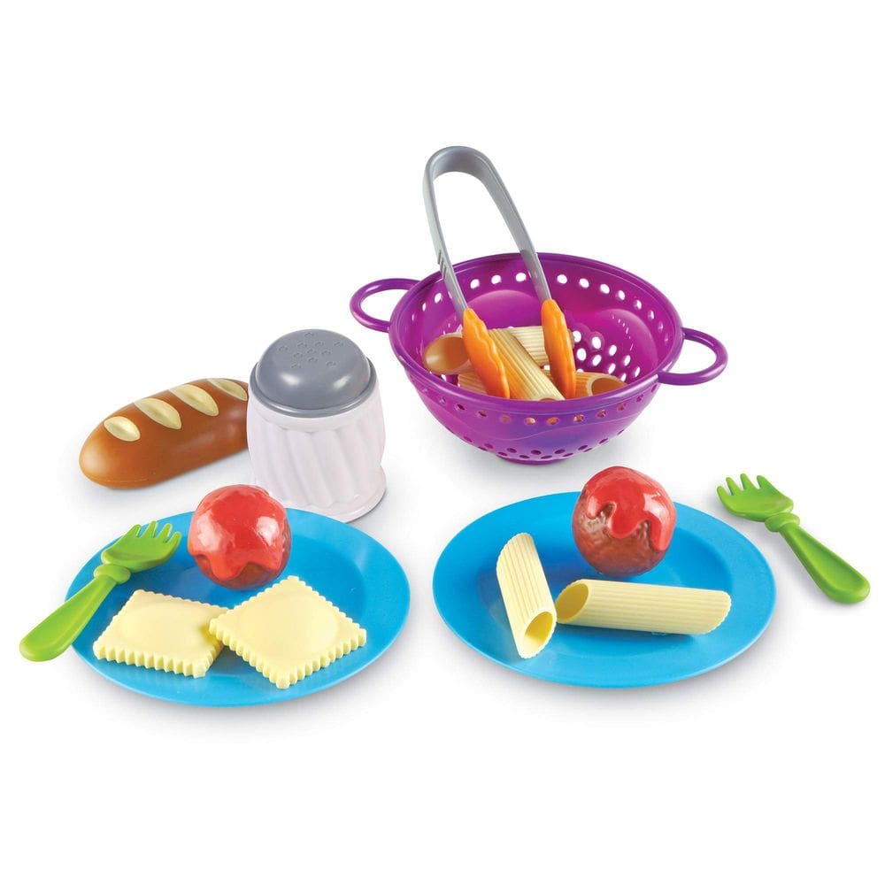 Recursos de aprendizagem gastronômica do Pretend Play New Sprouts Pasta Time