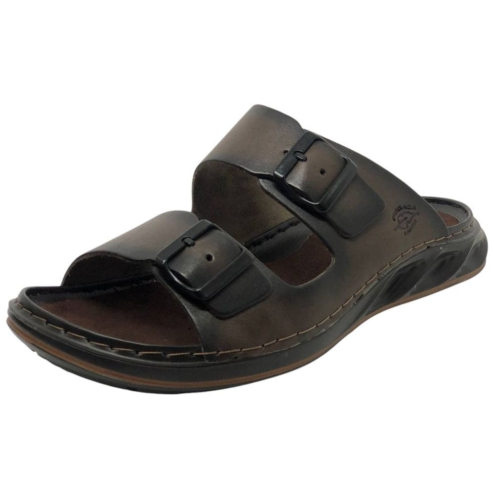 Chinelo Masculino Conforto Dia a Dia Couro Pegada