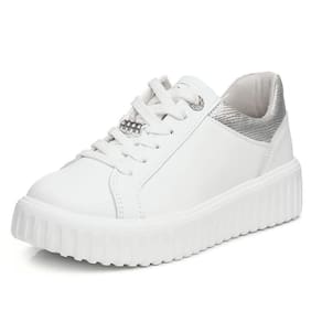 Tenis Feminino Brilho Casual em Couro Pegada
