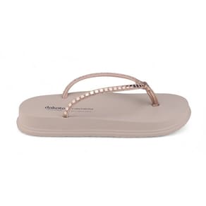 Chinelo Feminina Flatform Dakota Y7591 Strass