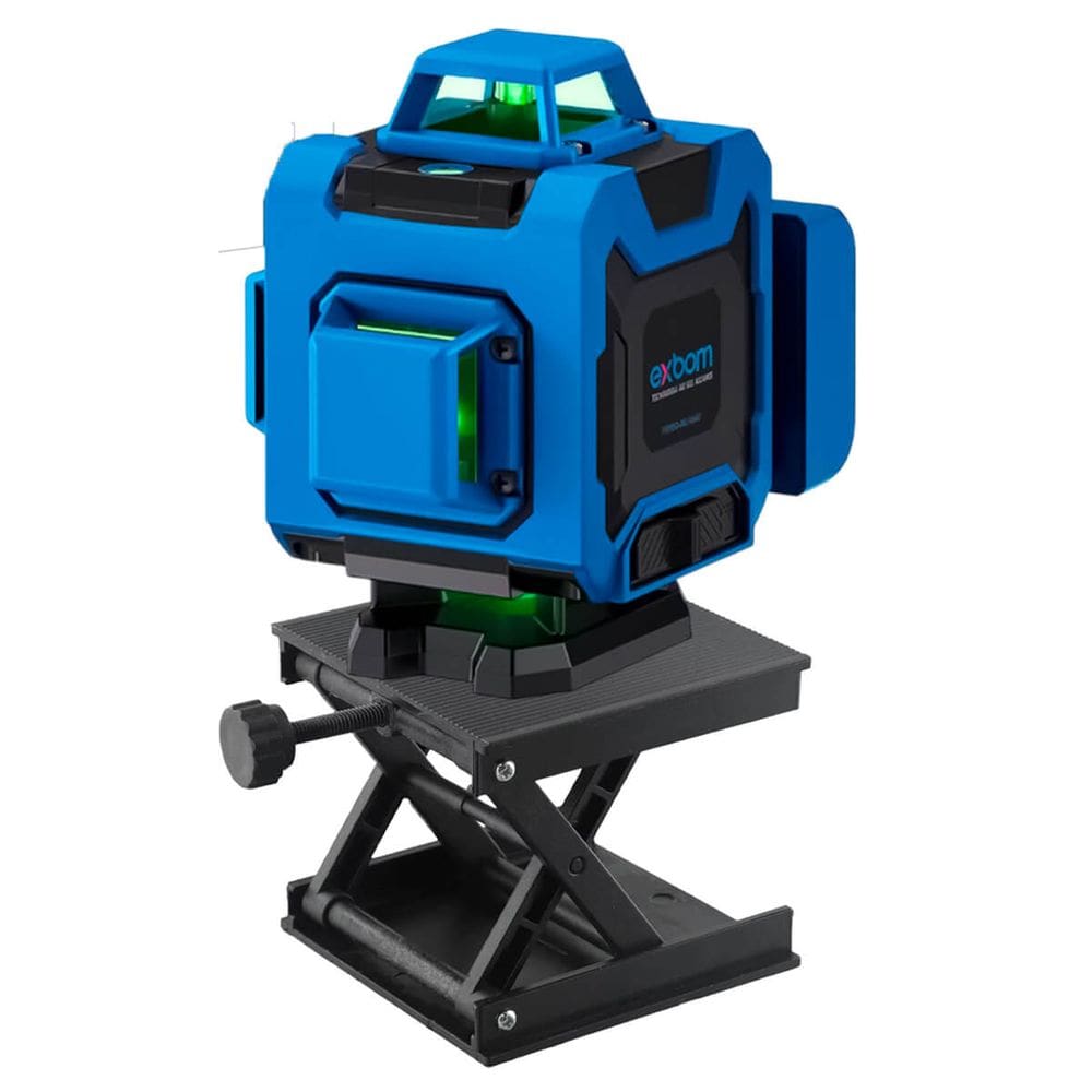 Kit Nível Laser 4d 16 Linhas Profissional Com Tripé E Maleta