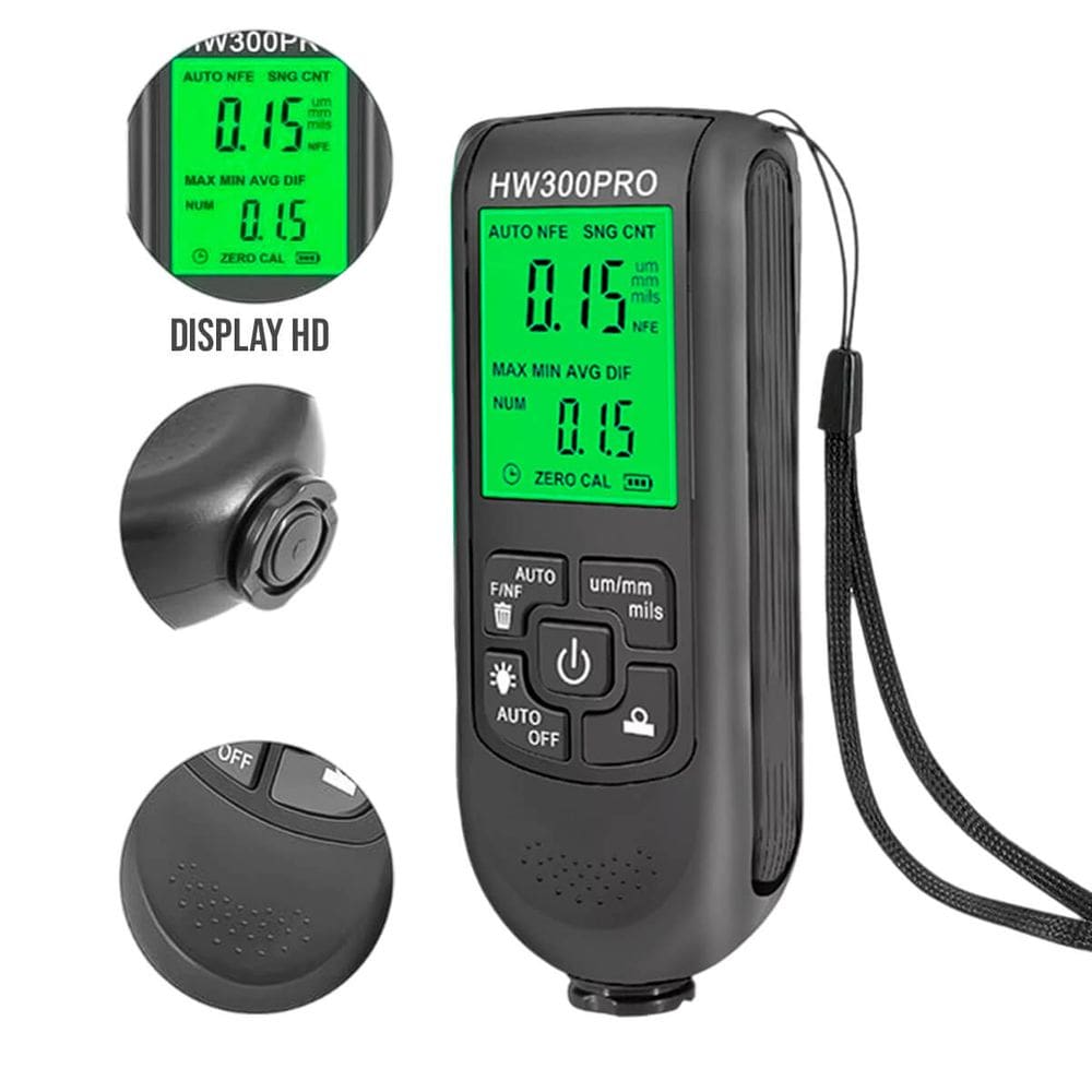 Medidor De Espessura Digital Vistoria Pintura Camada Tinta