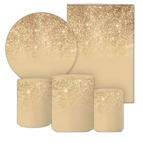 Kit 2 Painéis E Capas 3D Sublimado Efeito Glitter Fkpc-206