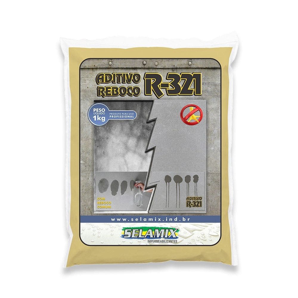 Aditivo de  Reboco R-321- Plastificante