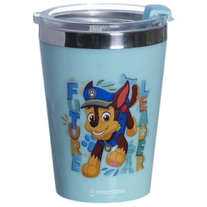 Copo Chase Térmico Quente Gelado 300ml Com Tampa Oficial Patrulha Canina