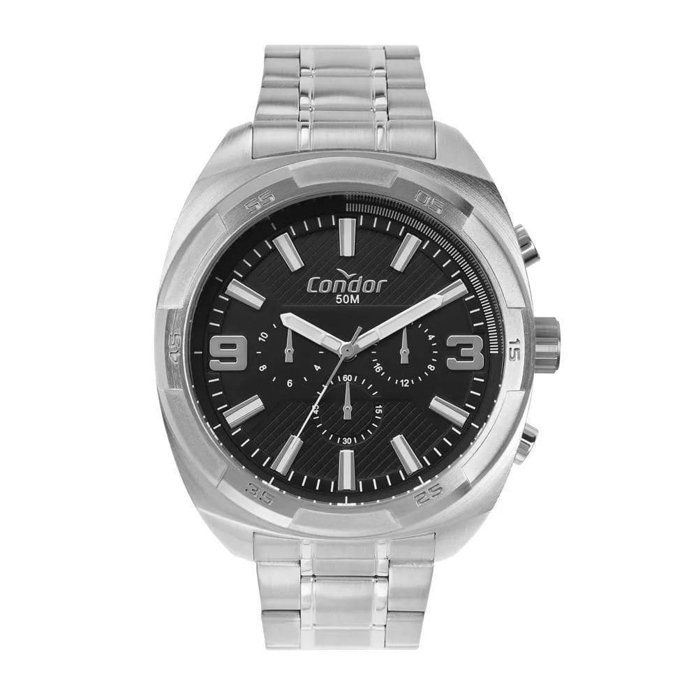 Relógio Masculino Condor Prata Covd34Ak/4P