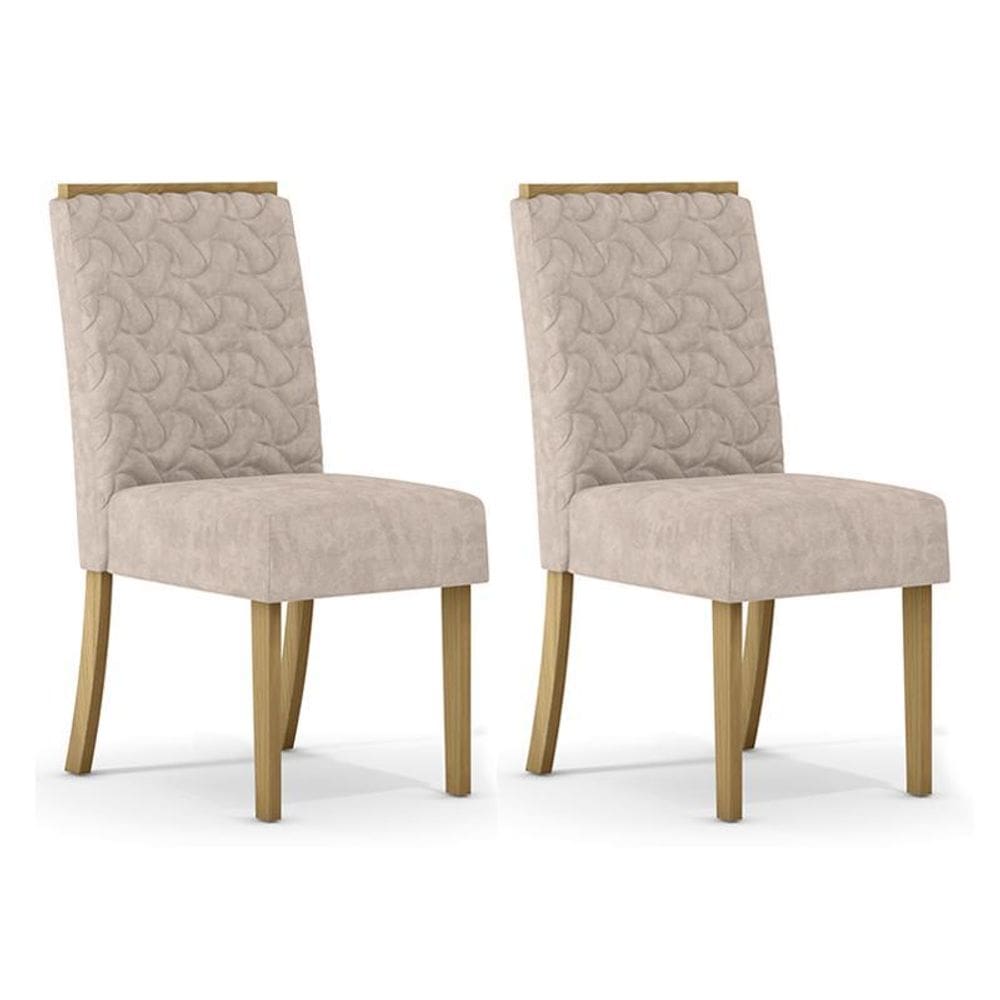 Conjunto 2 Cadeiras Adore - Móveis Henn