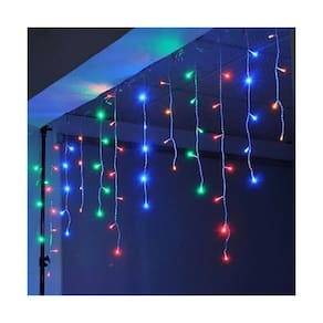 Pisca Pisca de LED Colorido Fio Decoração 2 Metros Pilha Fio