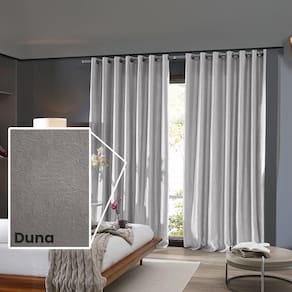 Cortina Sala / Quarto Corta Luz 2,6 X 1,7- Bella Janela Duna