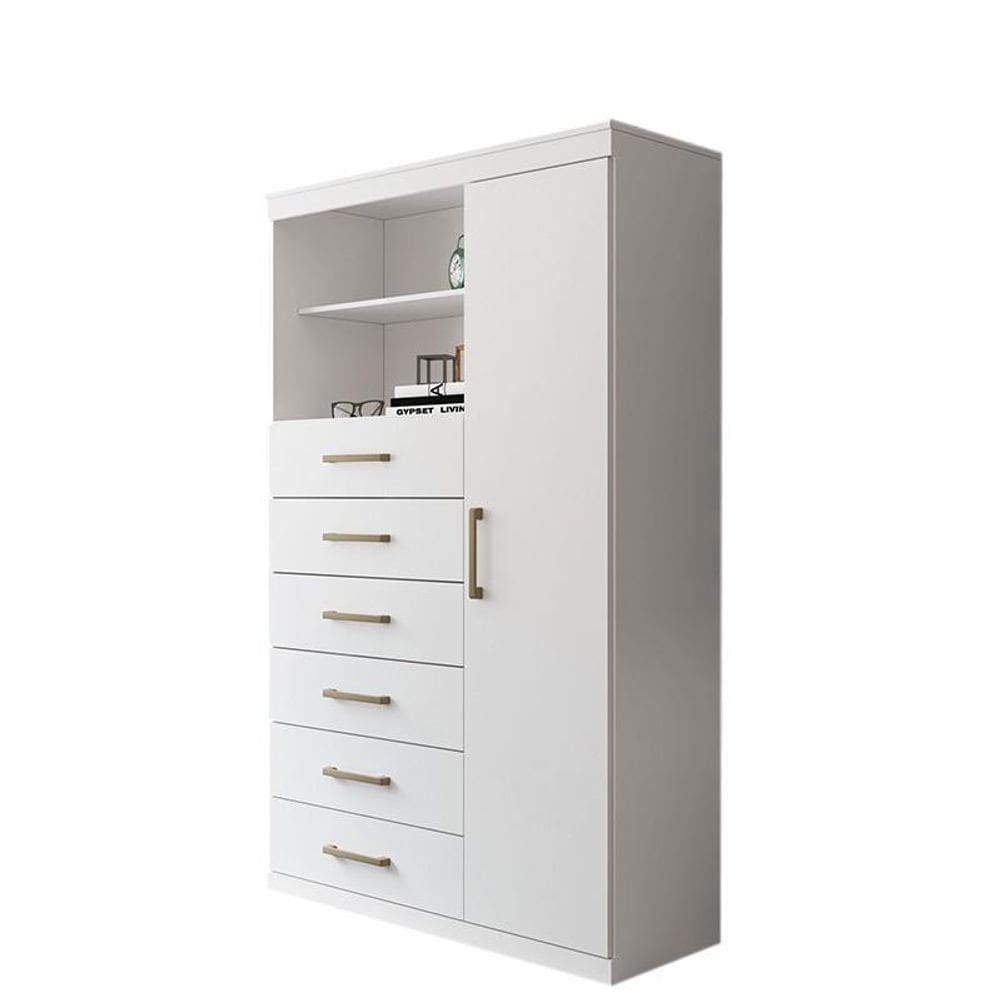 Multi-Cômoda Marabá 1.6 com Porta e 6 Gavetas - Santos Andirá