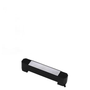 Luminária Preta Luz Difusa Linear 10W De 20Cm Para Trilho