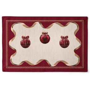 Jogo Americano Natalino Natal Radiante 48X30,5Cm 2Und 535057
