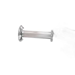 Tubo Ligacao Rigido Ajustável Vaso Cromado 38X260Mm Blukit
