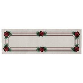 Toalha Caminho Mesa Natalino Petalas Natal 530059 43X141Cm