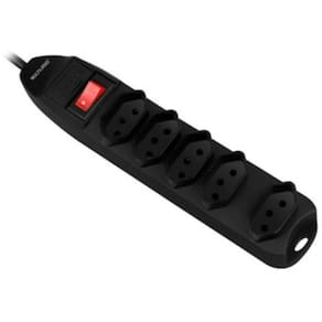 Filtro De Linha 5 Tomadas Preto Multilaser - WI297