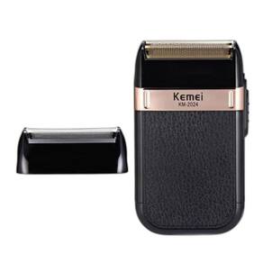 Barbeador Shaver Kemei 2024 Deixa Rosto Liso Sem Pêlos