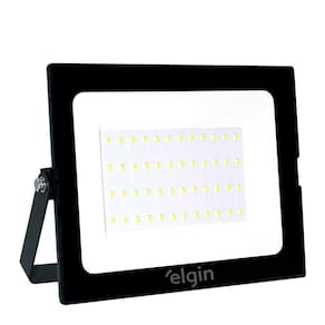 Refletor Led Elgin 50w 6500k Preto
