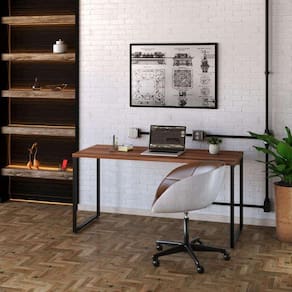 Mesa de Escritório Kuadra I Nogal 150 cm
