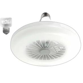 Ventilador Teto Led Ajustável Conforto Com Controle Remoto