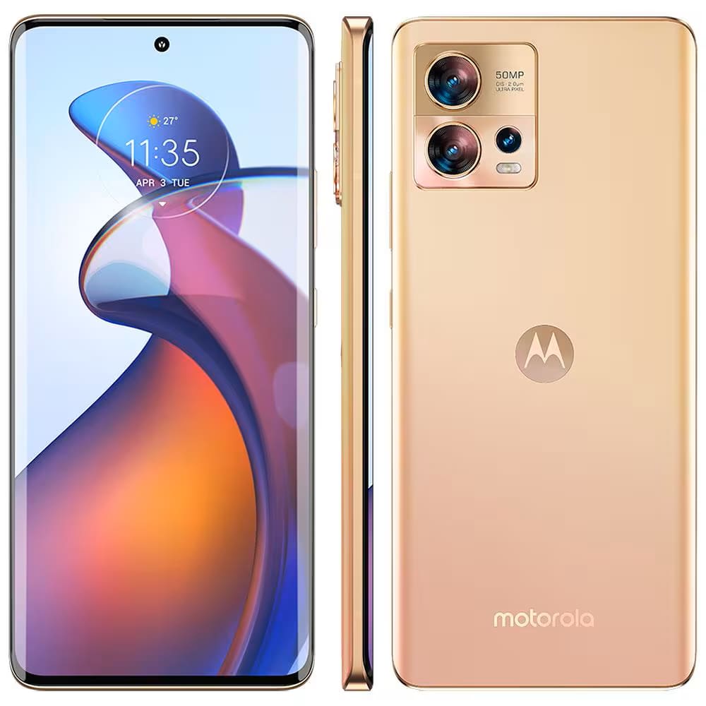 REEMBALADO: Motorola Edge 30 Fusion 5G 256GB 8GB RAM, Dourado
