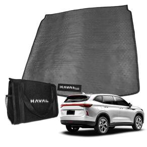 Tapete Porta Malas para Haval H6 2023 2024 2025 Borracha com Bolsa Organizadora Acessório Automotivo
