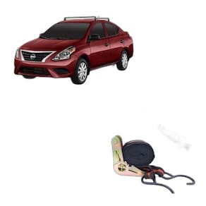 Rack De Teto Nissan Versa 2012 Até 2019 + Cinta Catraca