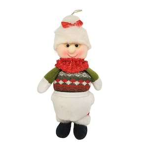 Mamãe Noel Pelúcia Pendente 30cm Gorro Crochê Plus - Master Christmas