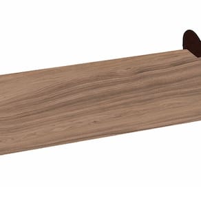 Prateleira Essencial MDP 1 Unidade 90,00x19,5x1,5cm Sevilha Nogal Sevilha