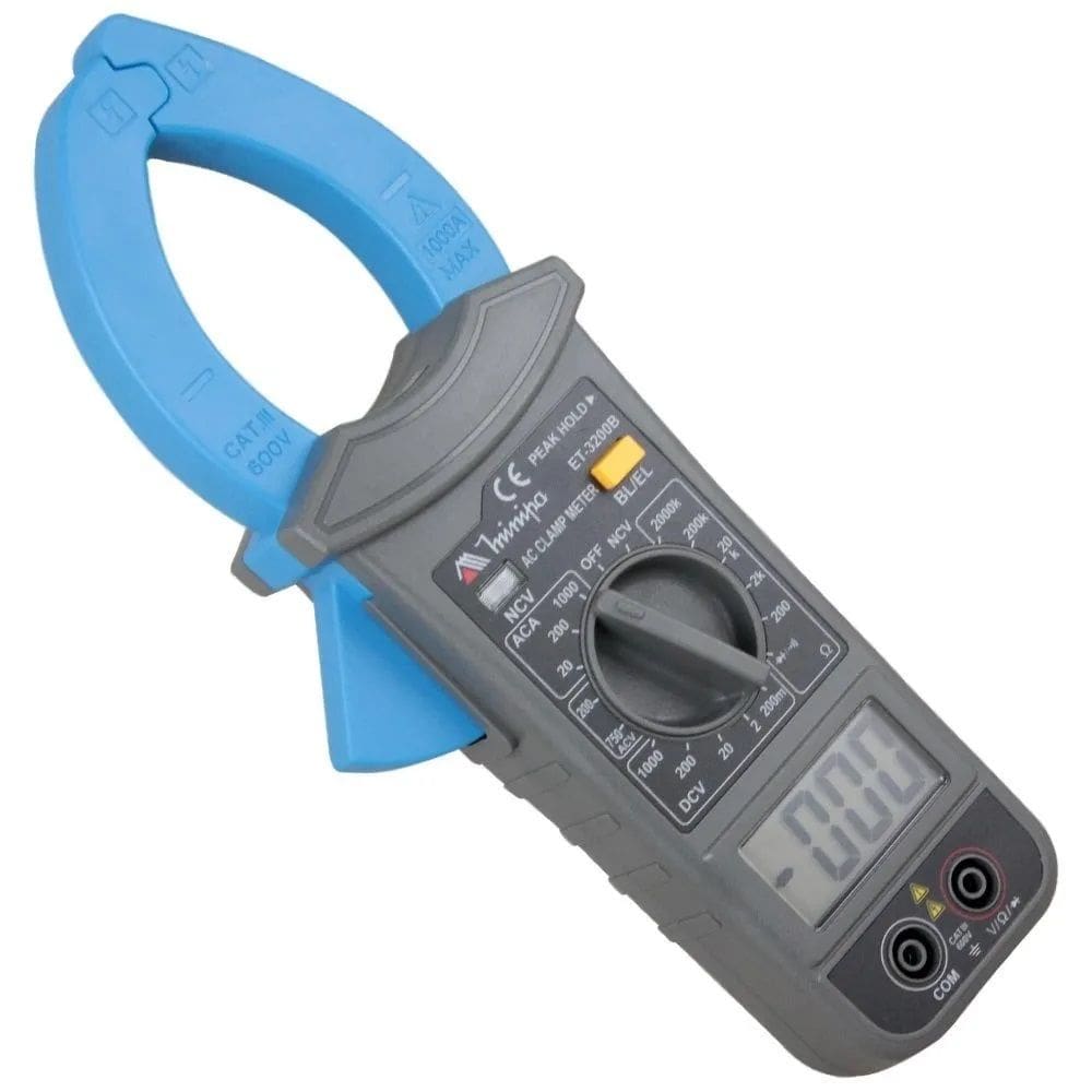 Alicate Amperimetro Digita ET 3200B Minipa