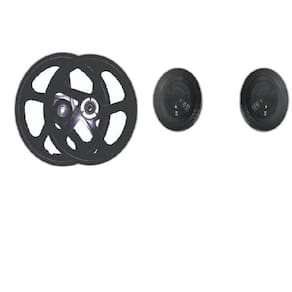 Bicicleta Infantil Aro 16 Roda Nylon com Rodinhas Preto
