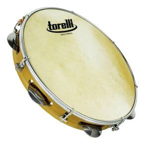 Pandeiro Torelli 11` Seresta Pele Animal Tp361
