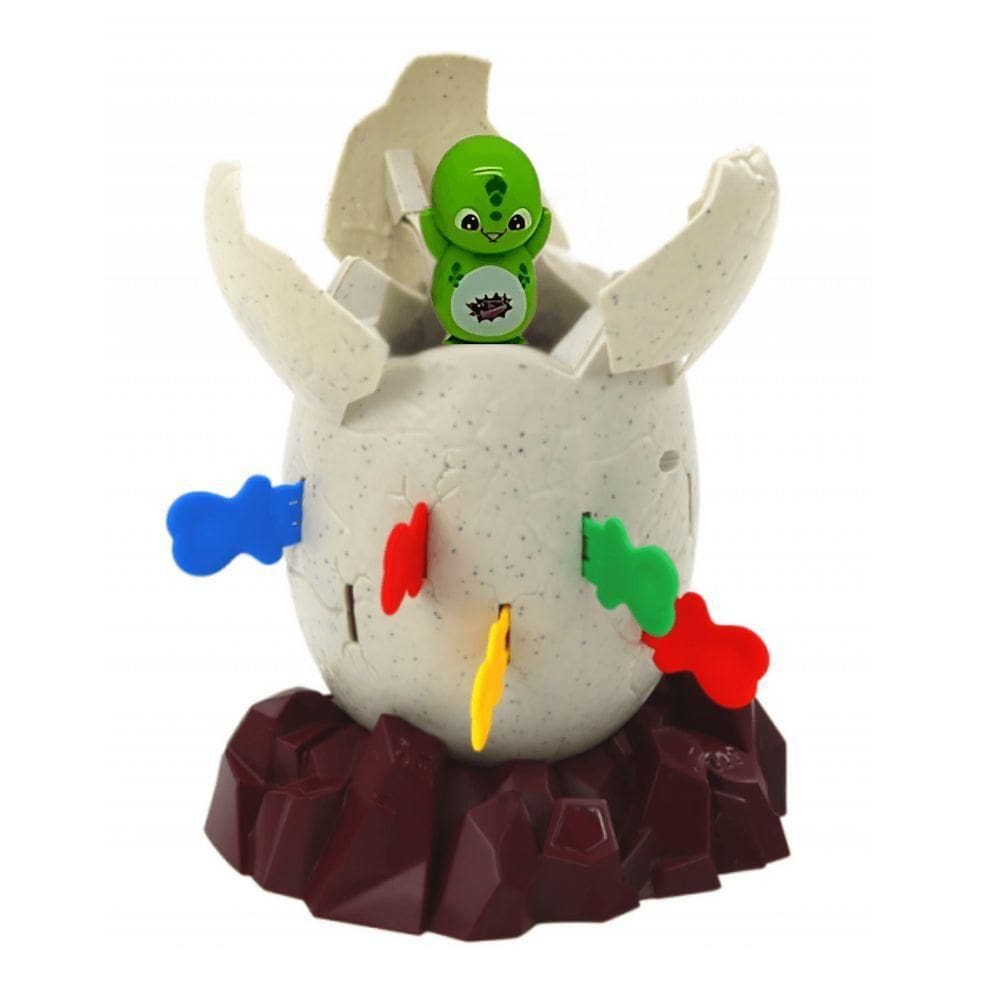 Jogo Pula Dino C- 19 Peças - Wellkids