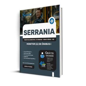 Apostila Prefeitura De Serrania Mg 2024 - MonitorA Ônibus I