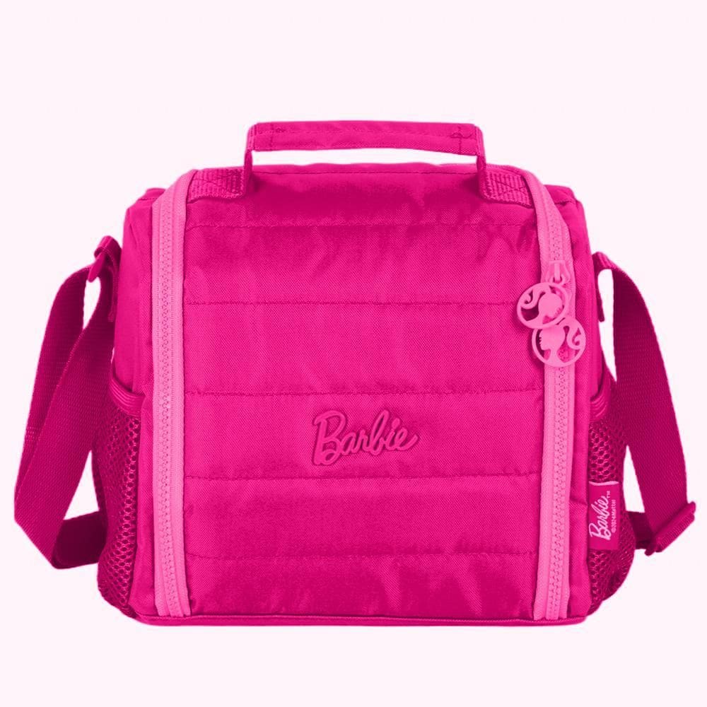 Lancheira Térmica Escolar Reforçada Estampa Barbie Premium