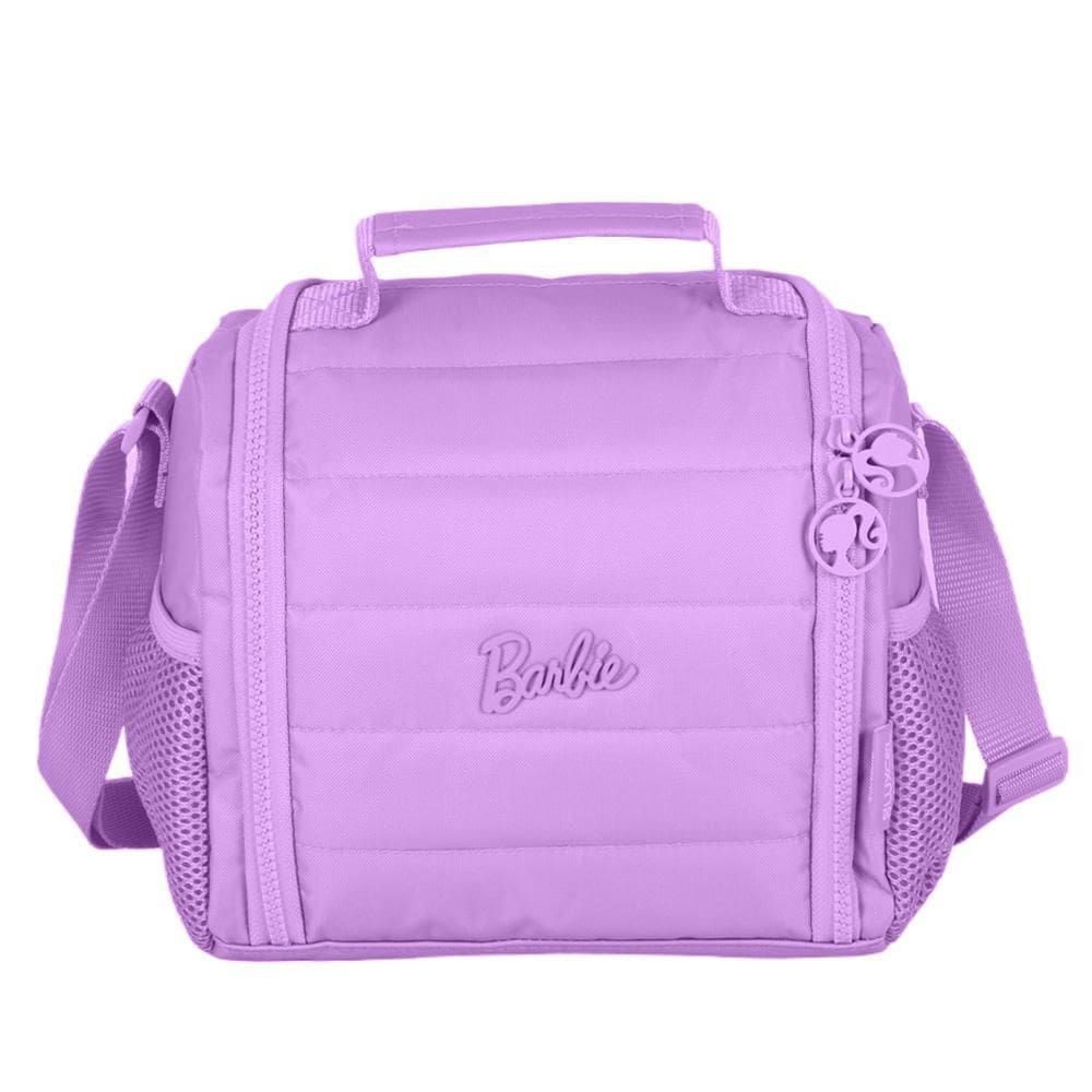 Lancheira Térmica Escolar Reforçada Estampa Barbie Premium