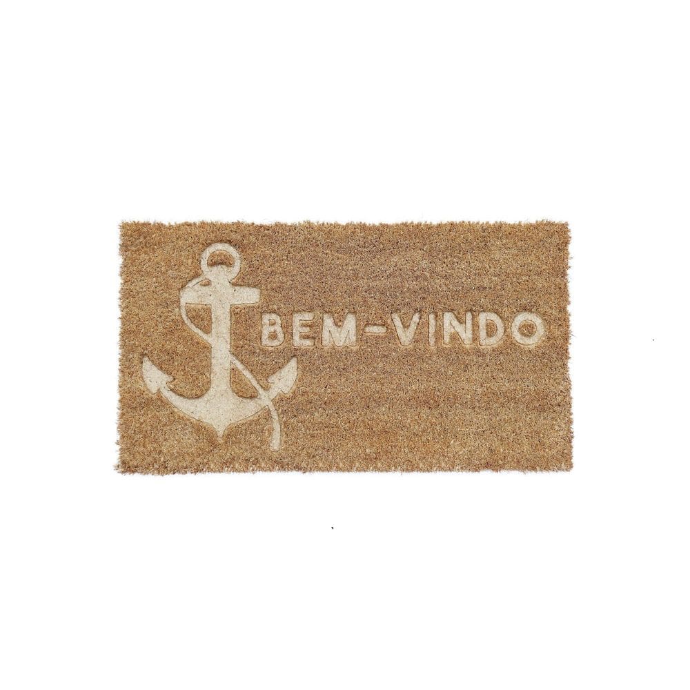 Capacho Coco Komeco 60x33 cm - Resistente e Antiderrapante