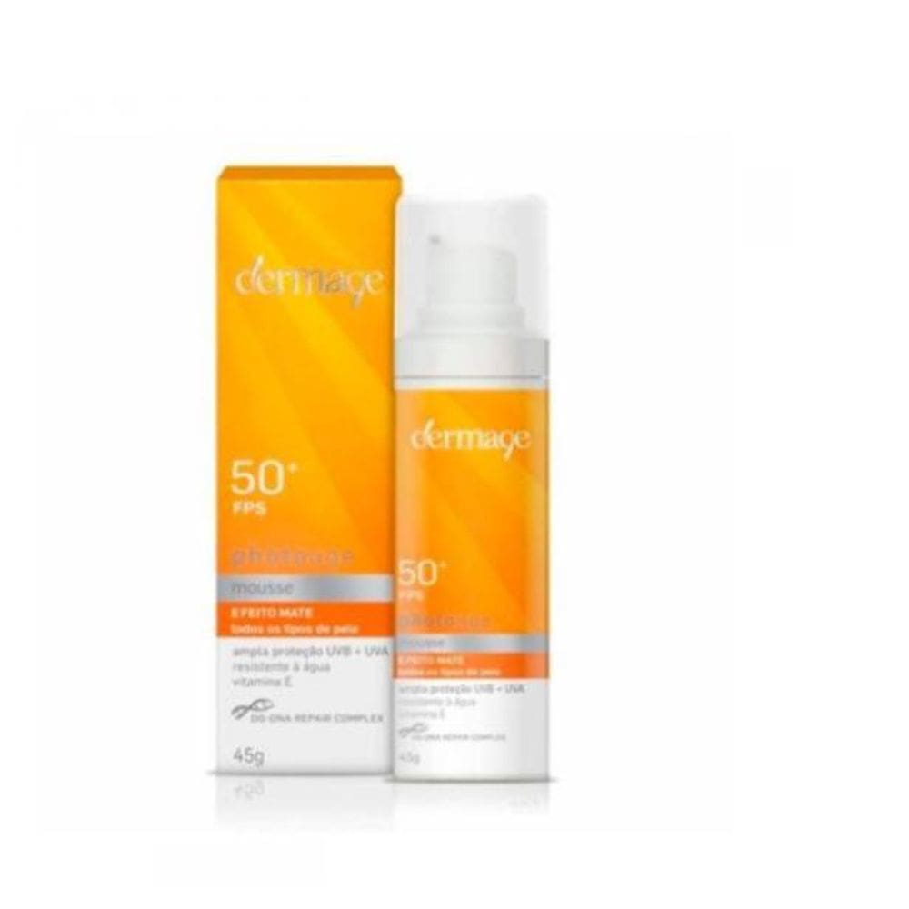 Protetor Solar Photoage Mousse Fps 50+ Dermage 45G