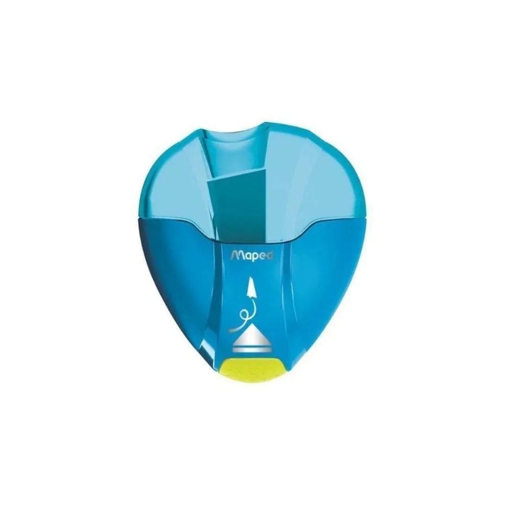 Apontador Com Depósito I-gloo Eject Maped Azul