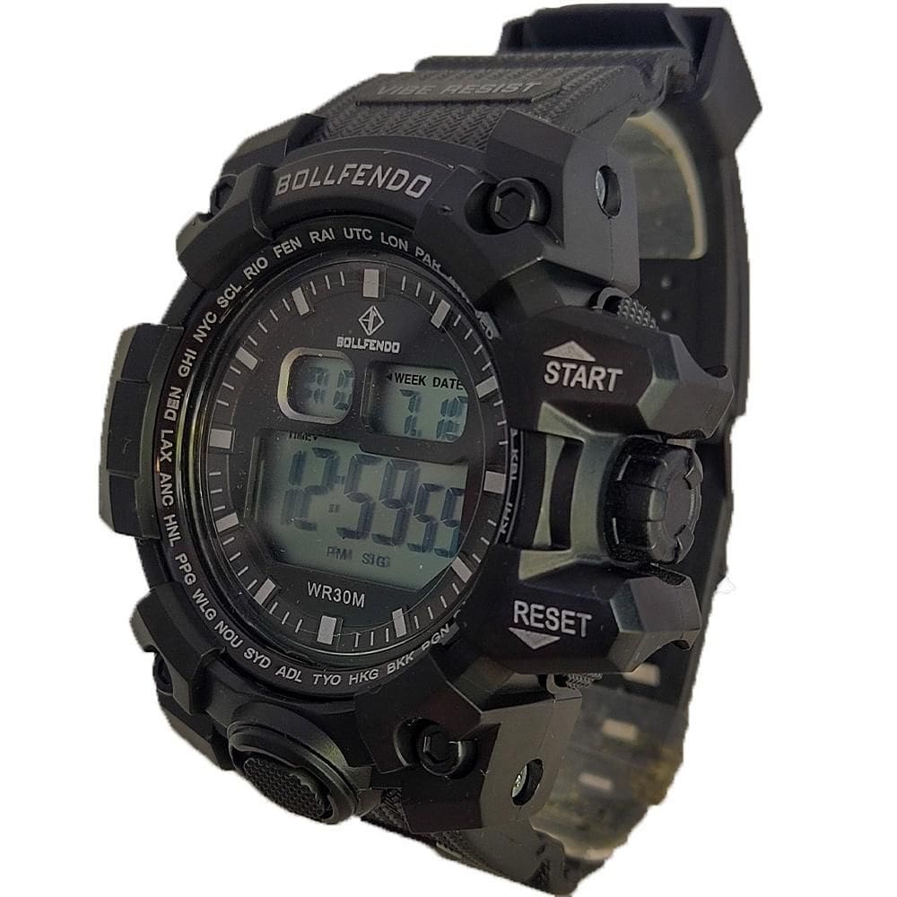 Relogio Masculino Preto De Pulso Militar Tiktok Moda 2025