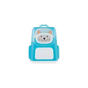 Apontador Duplo Com Borracha E Depósito Mochila Tris Azul